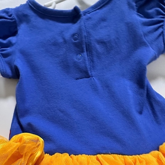 Disney Baby Snow White Onesie w/ Ballerina Mesh & Ribbon Attached Skirt 6 months - Picture 10 of 15